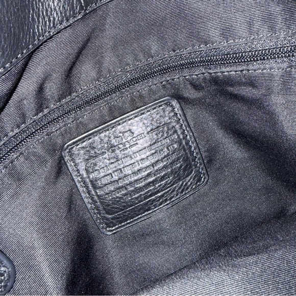 Coach Madison Pheobe Shoulder Bag Purse Pebbled Leather Two Tone Animal Print - Picture 16 of 16